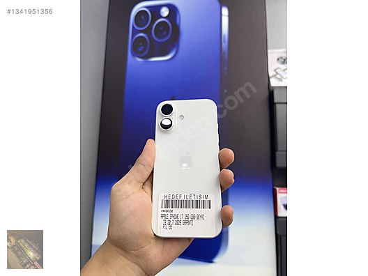 iPhone 17 256 GB Beyaz Türkiye Cihazı 2028 Garantili