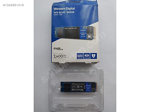 WD BLUE 500GB SN550 M2 NVMe SSD sahibinden.comda - 1342951419