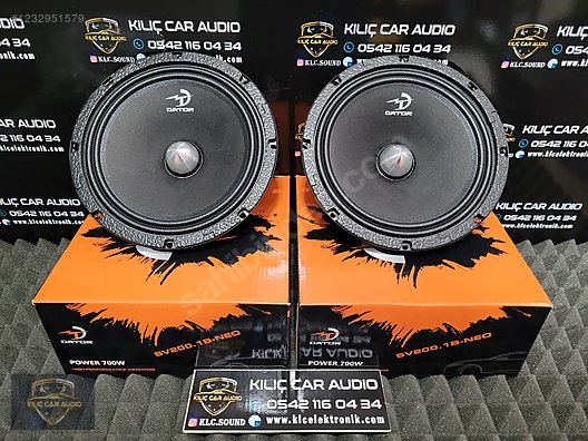 Hoparlör / Midrange / Dator Sv 200.1B Neo 20 Cm 175 Rms Midrange