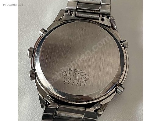 Seiko / SEİKO PANDA 7T32-7C60 vİNTAGE KRONOGRAF ALARM sahibinden