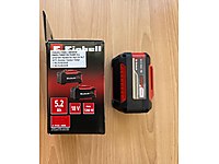 Einhell 5.2 Amper Batarya / 1 Adet / Sıfır