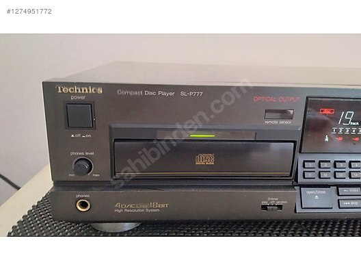 technics sl-p 777 cd player on sahibinden.com - 1274951772