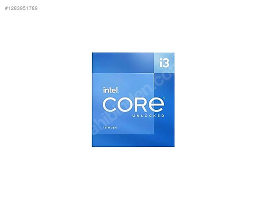 Intel Core i3-13100F iŞLEMCİ TRAY (KUTUSUZ) - İşlemci ve Tüm Masaüstü Bilgisayar Parçaları sahibinden.com'da