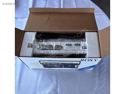 1985 Yılından Orijinal Kutusunda ROXY F83 Radyo-Kasetçalar