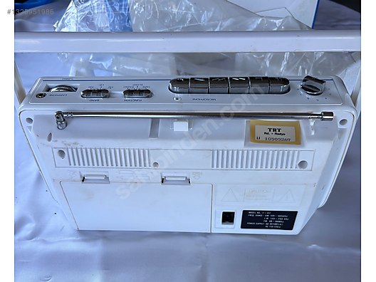 1985 Yılından Orijinal Kutusunda ROXY F83 Radyo-Kasetçalar