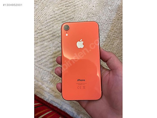 Apple / iPhone XR / İPhone XR turuncu 256 gb Tr tertemiz kendi