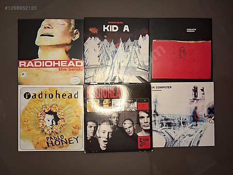 Radiohead 5 Album Set CD - Müzik CD leri Alışverişte İlk Adres