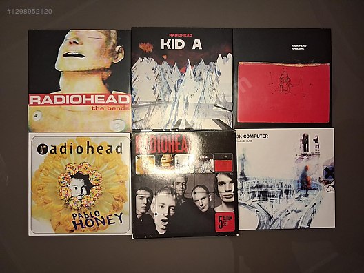 Radiohead 5 Album Set CD - Müzik CD leri Alışverişte İlk Adres
