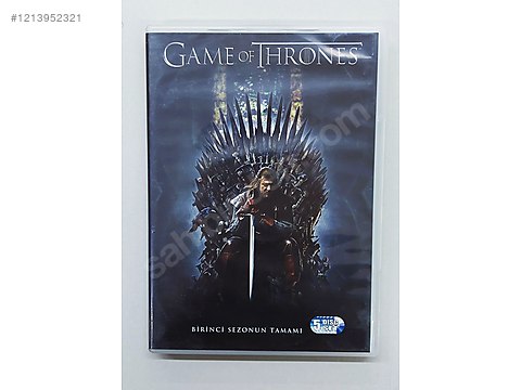 Game of Thrones 1.Sezon - 5 Disk DVD Dizi Box Set - Yabancı DVD