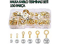 Halka Kablo Terminal Seti 5 boy 150 Adet