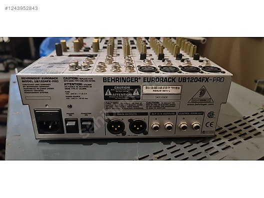 eurorack ub1204fx-pro Behringer Eurorack ub1204fx-pro ベリンガー