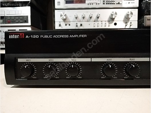 Used & Brand New Items / Home Electronics / Home Audio / Amplifiers / Inter-M