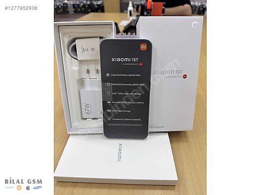 İkinci El ve Sıfır Alışveriş / Cep Telefonu & Aksesuar / Cep Telefonu / Xiaomi / 15T