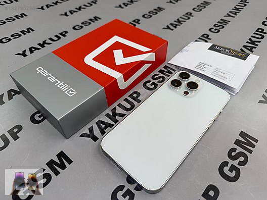 Apple / iPhone 14 Pro / İPHONE 14 PRO 256GB BEYAZ PİL87 HATASIZ