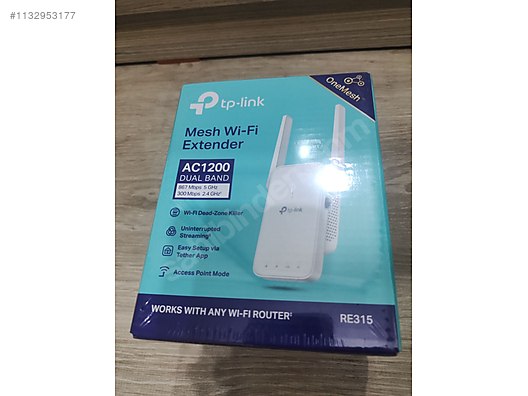 RE315, AC1200 OneMesh Wi-Fi Range Extender