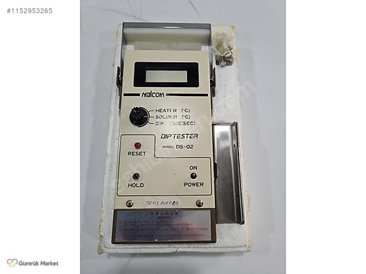 Malcom DS-02 DS02 Dip Tester for wave flow soldering - Kaplama Kalınlık  Ölçer ve Elektronik Test, Ölçüm Cihazları sahibinden.com'da - 1152953265