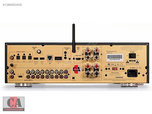 Advance Acoustic Entegre Amfi - Advance Paris PlayStream A7 Streaming Integrated Amplifier
