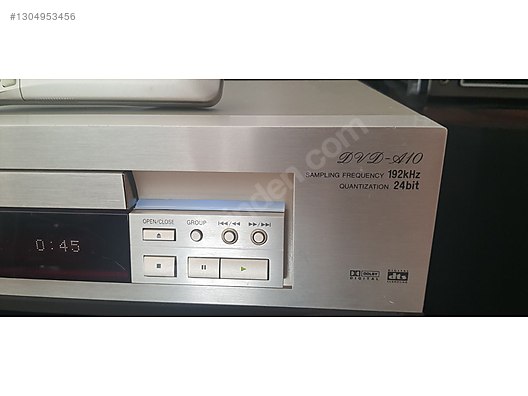 TECHNICS DVD-A10 24 BIT CD -DVD-VSD PLAYER on sahibinden.com