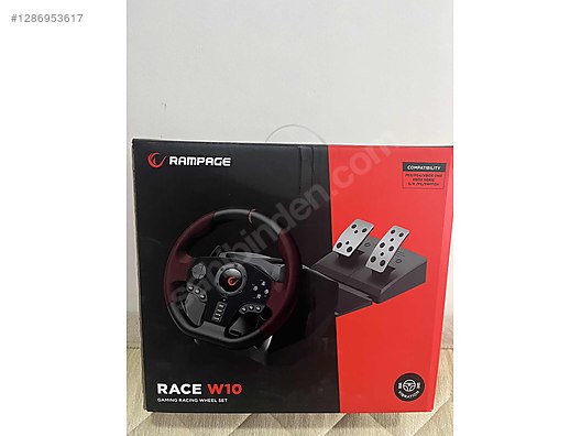 Used & Brand New Items / Gaming & Gamers Exclusive / Gaming Equipment / PC Game Racing Wheels
