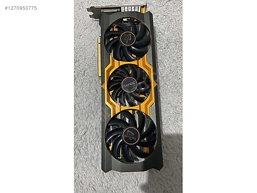 Sapphire Toxic R8 270x Sapphire R9 270X TOXIC GDDR5 2GB 256Bit AMD