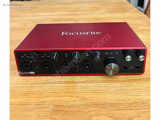 Focusrite Scarlett 18i8 Gen 3 Ses Kartı sahibinden.comda - 1324954441
