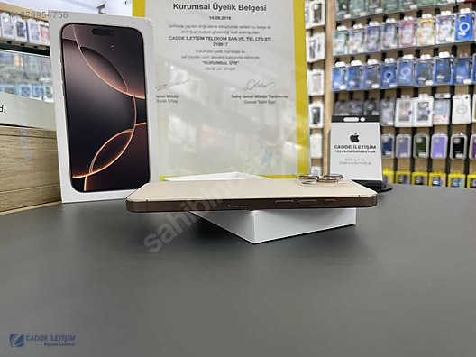 İkinci El ve Sıfır Alışveriş / Cep Telefonu & Aksesuar / Cep Telefonu / Apple / iPhone 16 Pro Max