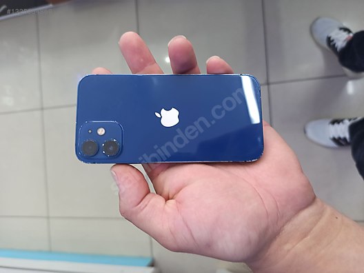 Apple iPhone 12 ブルー 本体 箱なし Apple / iPhone 12 Mini / 12 mini full orijinal degisensiz tamirsiz