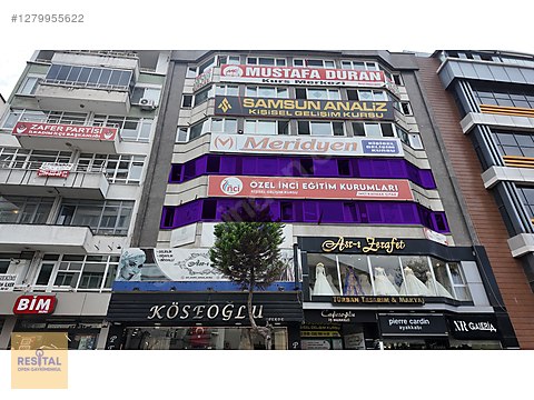 SAMSUN MERKEZDE İŞHANINDA SATILIK 2 KAT BİRLİKTE