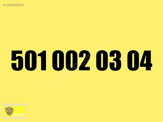 İkinci El ve Sıfır Alışveriş / Cep Telefonu & Aksesuar / Numara / Türk Telekom