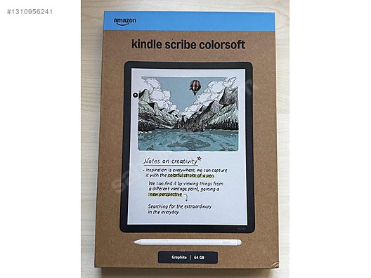 Amazon Kindle Scribe Colorsoft 64GB - Premium Pen - Graphite