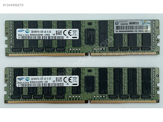 Samsung 32GB 2133MHz LRDIMM DDR4 sahibinden.comda - 1344956275