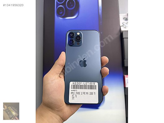 iPhone 12 Pro Max 128 GB Türkiye Pil %76