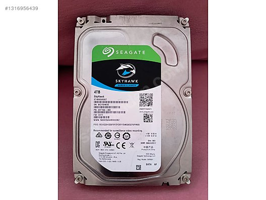 SEAGATE 4TB 5900 RPM 64 MB CACHE BELLEK 3.5 HDD sahibinden.comda