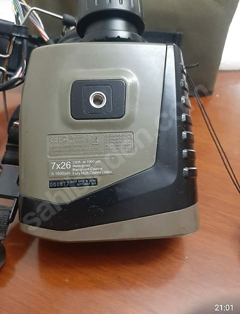 BUSHNELL 7x26 ELİTE 1600 Arc MESAFE ÖLÇER