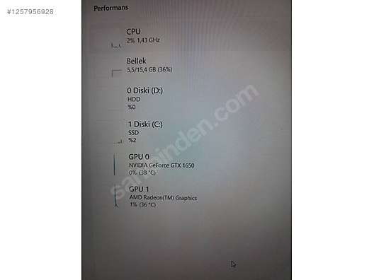 İkinci El ve Sıfır Alışveriş / Oyunculara Özel / Oyun Bilgisayarı / Oyuncu Laptop / Lenovo