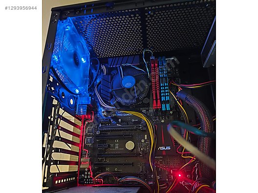 Toplama / ASUS Z97 PRO GAMER / İ7-4790K / 24GB RAM / 600W PSU
