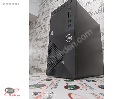 Dell / Dell Vostro 3888 10.Nesil i3 256 GB Nwme SSD 8 GB RAM Kasa