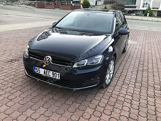 volkswagen golf 1 6 tdi bluemotion highline acil satilik golf 7 golf 7 5 gorunumlu at sahibinden com 915957003