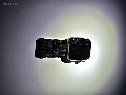 Apple Watch SE (2. Nesil) - Alüminyum Yıldız Işığı Kasa 40 mm Sarı Kordon