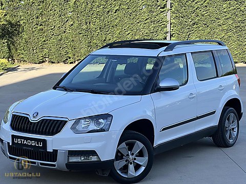 USTAOĞLU'NDAN 2014 SKODA YETİ ELEGANCE 1.6TDİ CAM...