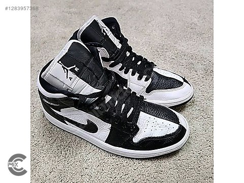 Nike Air Jordan 1 Mid Split Black White (W) - DR0501-101 - Spor
