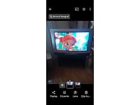 Loewe tüplü televizyon ve altlığı