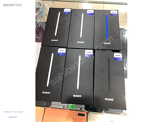 galaxy note 10 256gb mavi sifir 2yil