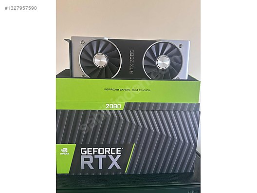 RTX 2080 Nvidia Founders Edition sahibinden.comda - 1327957590