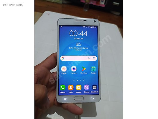 Samsung Galaxy Note 4 ホワイト 本体 Samsung Galaxy Note 4 32 GB 5.7 inç 16 MP Akıllı Cep Telefonu