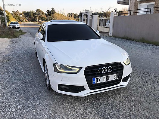 audi a4 a4 sedan 2 0 tdi audi a4 2 0 tdi 177 hp ic dis s line bayi f1 elektrikli recore at sahibinden com 909957810