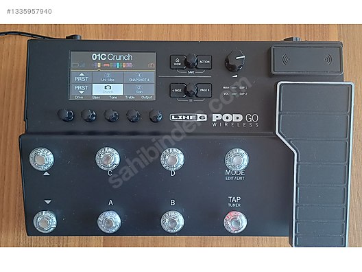 Line 6 POD GO Wireless - Prosesör ve Diğer Enstrüman Yan
