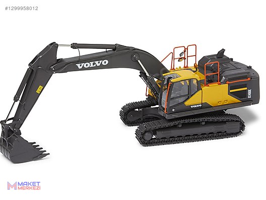Motorart Diecast Model 1/50 Volvo Ekskavatör İş Makinesi - 1299958012