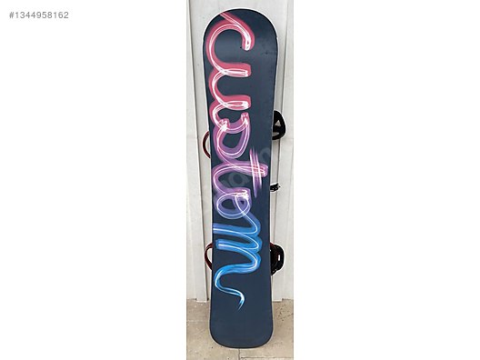 Burton Custom 156 Snowboard , Shaun White baglama ile birlikte