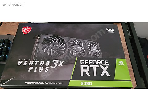 Geforce RTX 3080 Ventus 3x Plus 10g OC sahibinden.comda - 1325958220